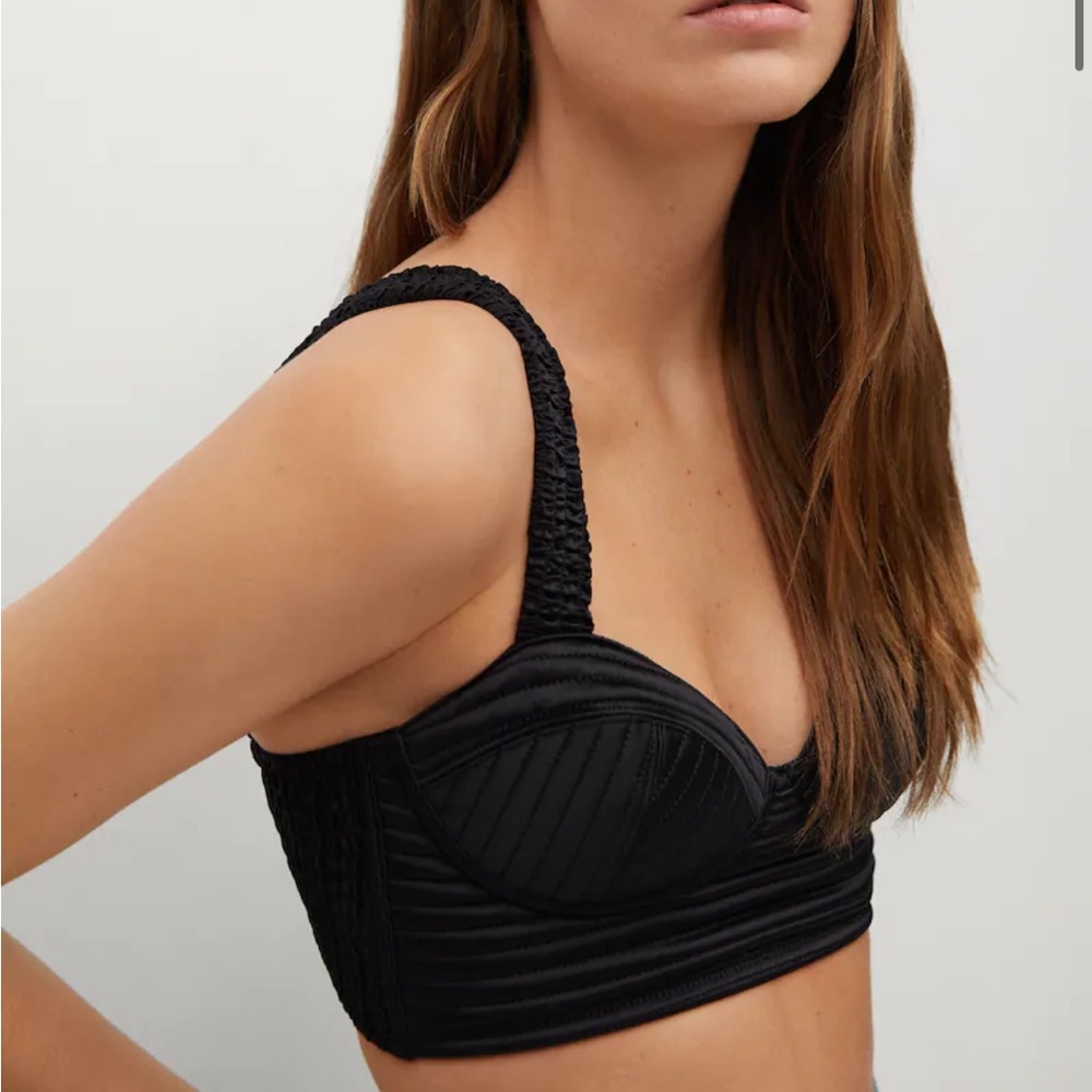 Mango quilted bralette